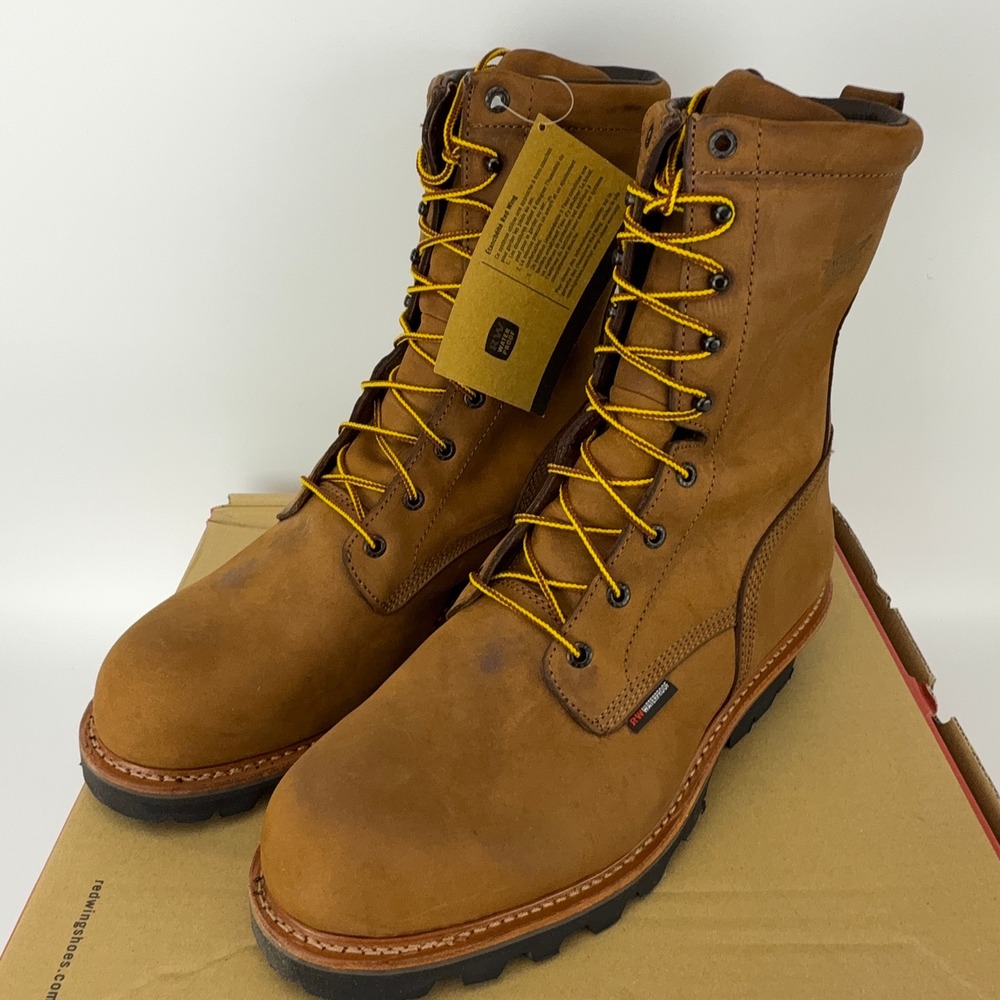 Red Wing 620 LoggerMax 9" Boots Mens 13 E2 Waterproof Electrical Hazard NIB